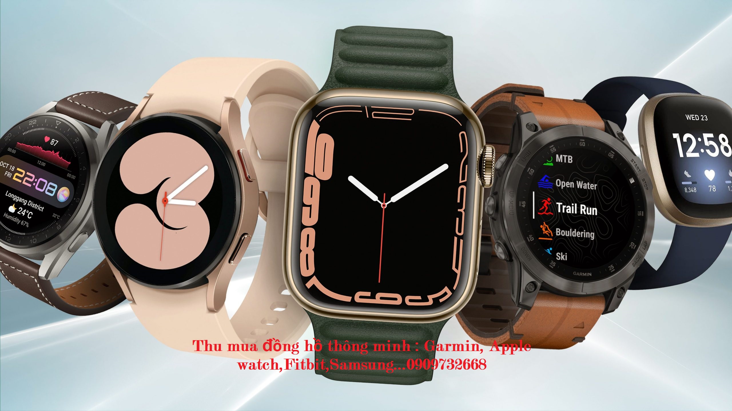 Thu mua đồng hồ thông minh mới cũ giá cao tại TP.HCM